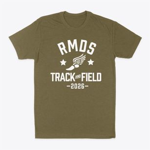 Rocky Mountain Deaf School Track and Field Classic Dad T-Shirt
