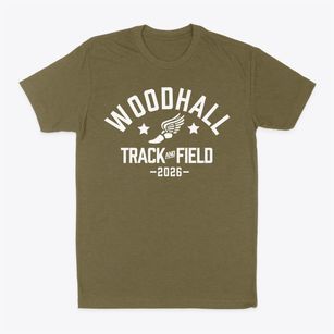 Woodhall School Track and Field Classic Dad T-Shirt