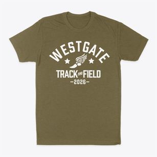 Westgate Elementary School Track and Field Classic Dad T-Shirt