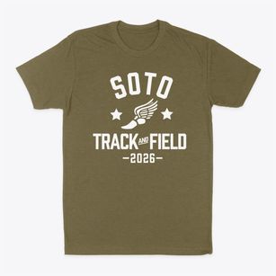 Soto Academy Track and Field Classic Dad T-Shirt