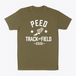 Peed Elementary School Track and Field Classic Dad T-Shirt