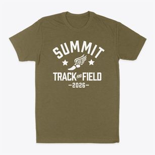Summit Middle School Track and Field Classic Dad T-Shirt