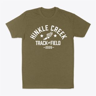 Hinkle Creek Elementary School Track and Field Classic Dad T-Shirt