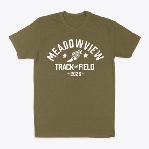 Meadowview Elementary School Track and Field Classic Dad T-Shirt