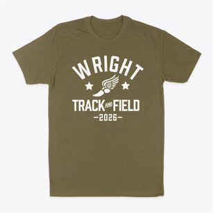Wright Elementary School Track and Field Classic Dad T-Shirt