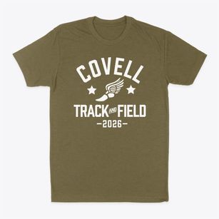 Covell Elementary School Track and Field Classic Dad T-Shirt