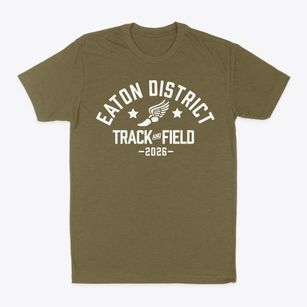 Eaton Intermediate School District Track and Field Classic Dad T-Shirt