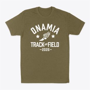Onamia Elementary School Track and Field Classic Dad T-Shirt