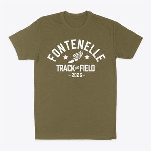 Fontenelle Elementary School Track and Field Classic Dad T-Shirt