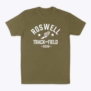 Roswell High School Track and Field Classic Dad T-Shirt