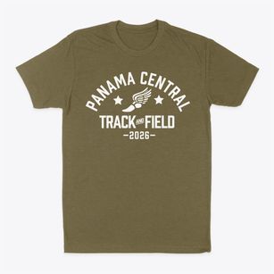 Panama Central School Track and Field Classic Dad T-Shirt