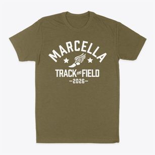 Marcella M Foley Junior High School Track and Field Classic Dad T-Shirt