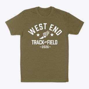 West End Elementary School Track and Field Classic Dad T-Shirt