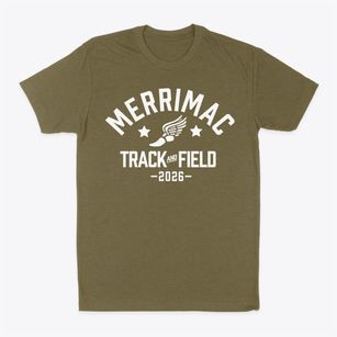 Merrimac Elementary School Track and Field Classic Dad T-Shirt
