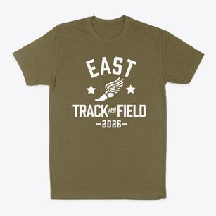 East Elementary School Track and Field Classic Dad T-Shirt