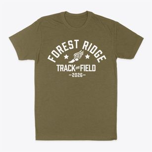 Forest Ridge Elementary School Track and Field Classic Dad T-Shirt