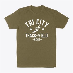 Tri City Elementary School Track and Field Classic Dad T-Shirt