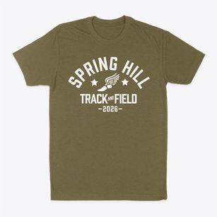Spring Hill Elementary School Track and Field Classic Dad T-Shirt
