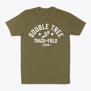 Double Tree Elementary School Track and Field Classic Dad T-Shirt