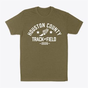 Houston County Middle School Track and Field Classic Dad T-Shirt