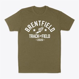 Brentfield Elementary School Track and Field Classic Dad T-Shirt