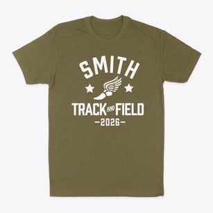 Smith Middle School Track and Field Classic Dad T-Shirt