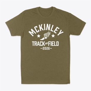 Mckinley Elementary School Track and Field Classic Dad T-Shirt
