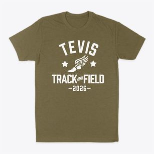 Tevis Junior High School Track and Field Classic Dad T-Shirt