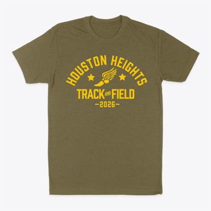 Houston Heights Track and Field Classic Dad T-Shirt