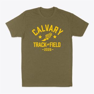 Calvary Lutheran School Track and Field Classic Dad T-Shirt