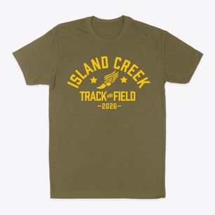 Island Creek Elementary School Track and Field Classic Dad T-Shirt