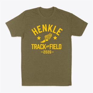 Henkle Middle School Track and Field Classic Dad T-Shirt