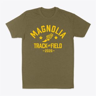 Magnolia Science Academy Carson Track and Field Classic Dad T-Shirt