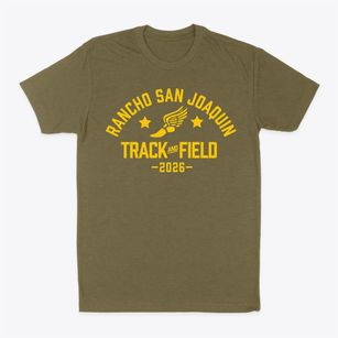 Rancho San Joaquin Middle School Track and Field Classic Dad T-Shirt