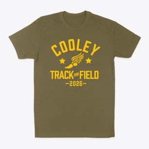 Cooley Middle School Track and Field Classic Dad T-Shirt