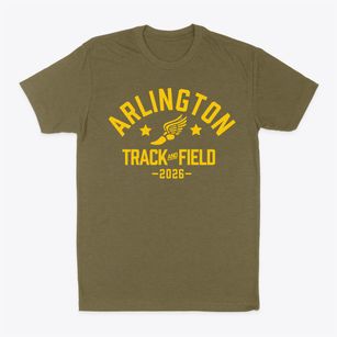 Arlington High School Track and Field Classic Dad T-Shirt
