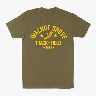 Walnut Grove Elementary School Track and Field Classic Dad T-Shirt