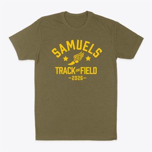 Samuels Elementary School Track and Field Classic Dad T-Shirt