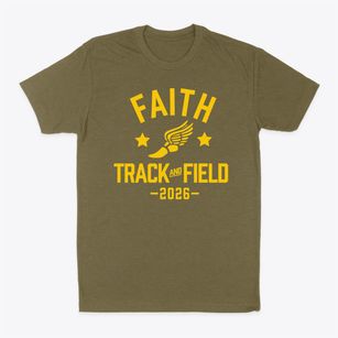 Faith Lutheran School Track and Field Classic Dad T-Shirt