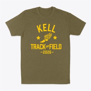 Kell High School Track and Field Classic Dad T-Shirt