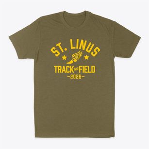 Saint Linus School Track and Field Classic Dad T-Shirt