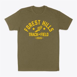 Forest Hills Elementary School Track and Field Classic Dad T-Shirt
