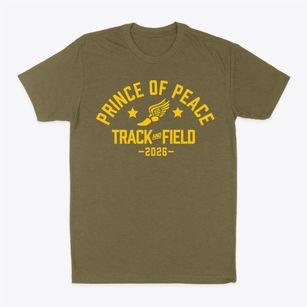 Prince Of Peace Parish Track and Field Classic Dad T-Shirt