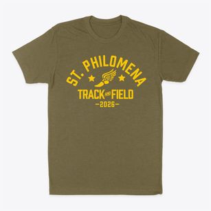 Saint Philomena School Track and Field Classic Dad T-Shirt