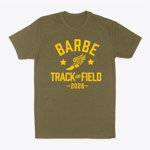 Barbe Elementary School Track and Field Classic Dad T-Shirt