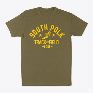 South Polk Elementary School Track and Field Classic Dad T-Shirt