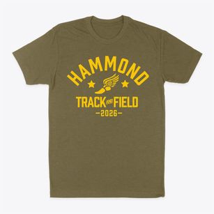 Hammond Junior High School Track and Field Classic Dad T-Shirt