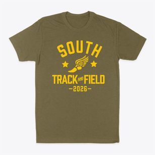 South Elementary School Track and Field Classic Dad T-Shirt