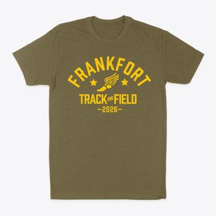 Frankfort High School Track and Field Classic Dad T-Shirt