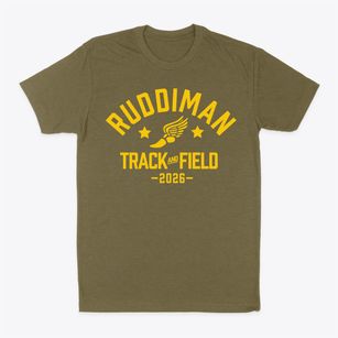 Ruddiman Middle School Track and Field Classic Dad T-Shirt